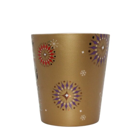 Starbucks Gold Noel Holiday Cheer 2006 Coffee Cup Mug 14oz - Picture 2 of 6